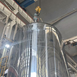 مفاعل كيميائي صحي من الفولاذ المقاوم للصدأ 1000 لتر في الصناعة - Product Image 4