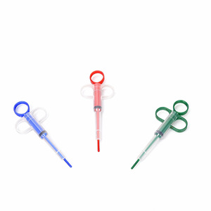 Factory direct supply of pet medicine feeders, anti-choking baby feeders, push-<b>button</b> water dispensers, silicone baby bottles, - Product Image 1