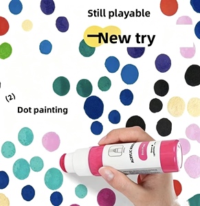 Marcador de Pintura Acrílica de 60 ml, Rotulador para Graffiti, Punta de 18 mm, Multicolor, Resistente al Agua, a Base de Agua, de Gran Capacidad - Product Image 3