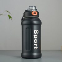 Fiole à vide en acier inoxydable personnalisé bouteille d'eau bouteille de sport isolée