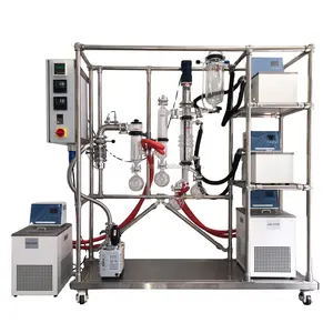 Continuous Lab & Pilot Production Turnkey Wiped Film Molecular Distillation