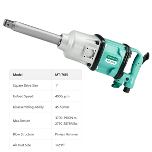 Clé à chocs pneumatique industrielle professionnelle Maotian 7615, <span class=keywords><strong>1</strong></span> pouce, pour camions et autobus, outils pneumatiques - Product Image 2