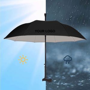 Promotion Cheap Wholesale Auto Open Customized Crutch <b>Large</b> Colorful UV <b>Umbrella</b> for Old People - Product Image 3