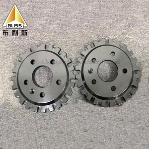 Pinza de freno de 6 pistones modificada <span class=keywords><strong>BLISS</strong></span>, Perno flotante completo doble, discos automotrices, pinzas, tapas centrales, pinza de freno, pintura en aerosol - Product Image 4