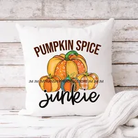Autocollants thermocollants DTF pour t-shirts et sacs, motif floral d'automne, nœud coquette, religieux Jésus, automne, girly, emmène-moi au patch de citrouilles