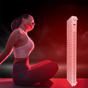 แผงไฟบำบัดด้วยแสงสีแดง สำหรับโรงพยาบาล ร้านเสริมสวย ไฟ LED อินฟราเรดแบบแถวใหญ่ สำหรับฟื้นฟูผิว แสงอินฟราเรดแบบเต็มตัว - Product Image 6