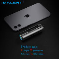 Lampe de poche important, 4000 lumens, torche EDC Mini, s'adapte dans la poche d'une chemise, nouvelle collection