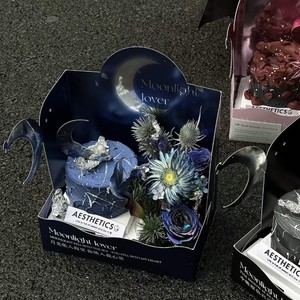 Adorno de acrílico para pastel Moonlight Lover, decoración para el Día de San Valentín, para bodas y fiestas - Product Image 5