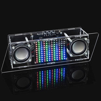Kit de haut-parleur Bluetooth DIY électronique musique contrôle acoustique spectre multicolore projet de soudure pratique assemblage de soudure