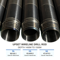 Ensemble complet d'outils pour foreuse hydraulique complète avec trépan diamanté à mandrin assorti CGE, tige de forage à câble pour perforation profonde, fourni par la Chine