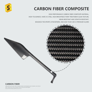 ESRHDリアルカーボンファイバートリムカーインテリアダッシュデコレーションダッシュボードパネルカバーF30F31 F34 F32 F33 F36BMW用 - Product Image 4