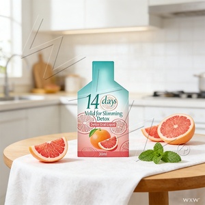 Prix de gros usine – <span class=keywords><strong>Liquide</strong></span> oral détoxifiant amincissant efficace en 14 jours avec extrait de vitamines pour le soin du corps - Product Image 6