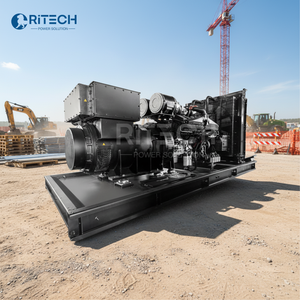 Дизельный генератор Ritech 1250 кВА, промышленный, открытого типа, 1 МВт, 1000 кВт - Product Image 1