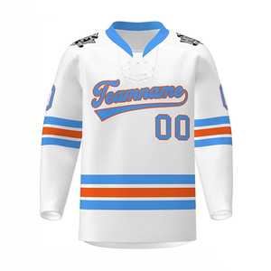 Jersey Hoki Roh Kustom Potongan Kiper Murah Kualitas Tinggi - Product Image 6