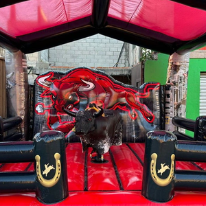 Inflatable cơ khí Bull đi xe cho người lớn & công viên giải trí <span class=keywords><strong>Swing</strong></span> & xoay phong cách 100kg Công suất - Product Image 2