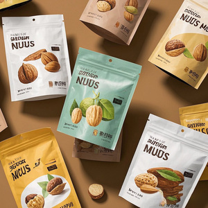 Trái cây khô hạt điều Snack đứng lên túi cho thực phẩm với dây kéo nhà máy trái cây khô hạt điều đậu phộng nhiều lớp khoai tây chiên - Product Image 4