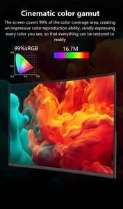 23.8 24 27 32 pouces incurvé plat 1K 2K 4K <span class=keywords><strong>120Hz</strong></span> 144Hz 165Hz 180Hz 240Hz moniteur <span class=keywords><strong>Pc</strong></span> ordinateur moniteurs moniteur de jeu - Product Image 2