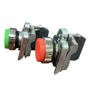 สวิตช์กดแบบกดปุ่มเดียว ขนาด 22 มม. สีเขียว แบบสปริงรีเทิร์น 10A 660V แบบเบรกช้า สีเงิน 1NO XB4BL31 สวิตช์เลือกแบบ 3 ทาง ยี่ห้อ Schneide - Product Image 6