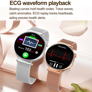 Nuovo <span class=keywords><strong>Smartwatch</strong></span> ET491 2026 con Display Amoled, Monitoraggio ECG, Temperatura Corporea, Impermeabile IP68, Fitness Tracker per Donne - Product Image 6