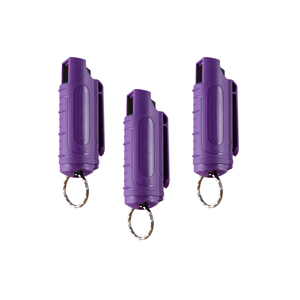 Factory Wholesale Rechargeable Key Chain CE Waterproof with Magnetic Base Perfect Camping Bulk Stock Mace Liquid Spray Bottle