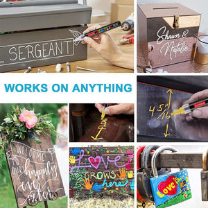 Marcadores de Impresión UV Jupai JP-5510, Borrables con Aire, Ecológicos, Inodoros, 60 Colores, Punta de Pincel de 1 mm, para Escribir en CD, Plástico - Product Image 4