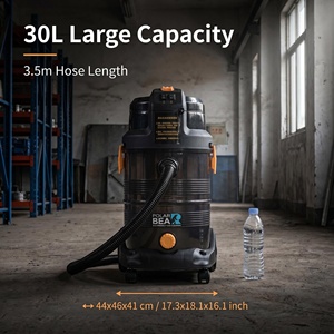 POLAR BEAR Aspirapolvere Elettrico per Auto in Plastica 30L 1600W Estrattore Umido/Secco 22.5kPa Attrezzatura per Detailing Auto Lavaggio Auto Mobile - Product Image 5