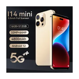Phone i14 mini 5.5inch Android Smartphones 16GB+512GB 10-Core 5G LET Cellphones 3 Camera cell phone