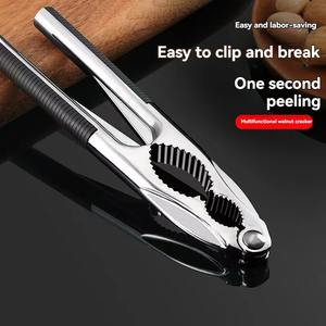 Clip di frutta secca in lega di zinco pinoli clip di noci per uso domestico <span class=keywords><strong>nocciole</strong></span> noci pecan piccole pinze in lega di zinco - Product Image 3