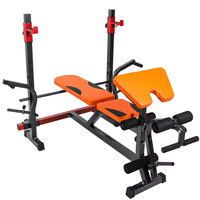 Banc de musculation multifonctionnel réglable de haute qualité, populaire et idéal pour la maison
