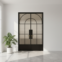 Puertas Francesas a Medida, Diseño Moderno, Estilo Elegante, Material Duradero, Resistentes a la Intemperie, Bajo Mantenimiento, para Uso Doméstico, Venta al Por Mayor