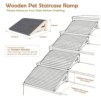 Rampe d'escalade pour reptiles en MDF écologique, moderne et personnalisable, antidérapante, pour l'exercice et comme échelle de canapé, idéale pour Noël