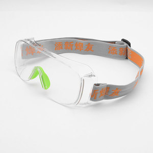 Lunettes de sécurité de haute qualité, belles, transparentes, entièrement fermées, anti-buée, anti-éblouissement, en PP, pour la protection contre les UV - Product Image 4