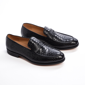 Hot Selling <strong>Men's</strong> <strong>Shoes</strong> Genuine <strong>Leather</strong> Formal Loafers New Styles Breathable Soft and Waterproof Upper - Product Image 1