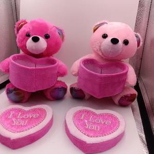 Vendita Diretta dalla Fabbrica: Orsacchiotto di Peluche Carino per San Valentino, <span class=keywords><strong>Altezza</strong></span> 20cm, Morbido con Scatola Regalo 'Ti Amo' - Product Image 1