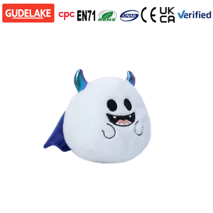 Almohada de Peluche de Halloween al por Mayor, Cojín de Calabaza Fantasma, Decoración Festiva, Certificación CE CPC, OEM Personalizado, Stock Disponible - Product Image 1