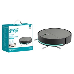 Robot Aspirador Winning Star 0.6-1L 16W con Navegación Aleatoria, Aspiradora y Mopa - Product Image 1