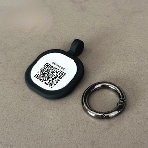 Etiqueta Inteligente de Identificación para Mascotas con Código QR Personalizado Creativo 2026, Impresa, 13.56MHz NFC213 NFC, Llavero de Silicona, Rastreador Antipérdida para Perros - Product Image 6