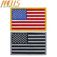Drapeau National Amérique Emblème Fer Patch Broderie Patches Sac À Dos Pays USA Drapeau Patch Brodé