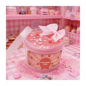 Cotton Pastel Charms Glitter Ice Cream DIY Handmade <b>Modeling</b> Kit Mixed <b>Foam</b> Beads Clay Textures Scented Slime Set - Product Image 1