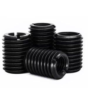 Chất lượng tùy chỉnh thép tự khai thác chủ đề chèn bên trong răng bên ngoài cho kim loại nhựa chất lượng ỐNg Lót chèn - Product Image 4