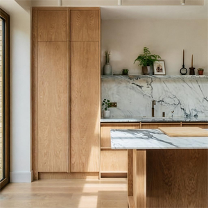 Ensembles de meubles de <span class=keywords><strong>cuisine</strong></span> LB Shaker en panneaux de particules, design de cuisines complètes avec cadres encastrés - Product Image 2