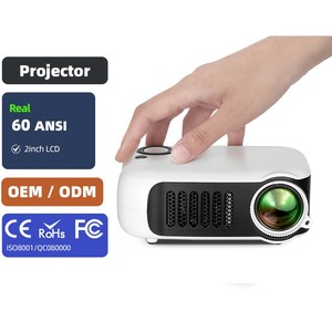 Mini Proyector de Videojuegos Portátil, el Más Vendido, de Corta Distancia, para PC, Cine en Casa, Teléfono, Smart TV, A2000 - Product Image 1
