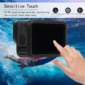 Película protectora de pantalla 3 en 1 2.5D 9H, vidrio templado transparente para cámara para GoPro Hero 13 12 11 10 9 8, lente de cámara y película de pantalla - Product Image 3