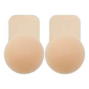 Optional Color Reusable Women Covers Matte Nipple Cover Silicone Bra Nipple Cover