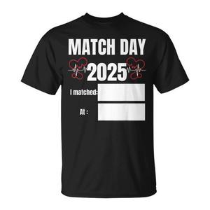 Camiseta de residencia Match Day 2025: Yo me presenté en Future Doctor Medicine - Product Image 1