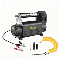 Customized Fast Inflation Portable Car Motorcycle Truck Tire Inflator Pump 12V DC Single Cylinder 150 PSI Air Compressor