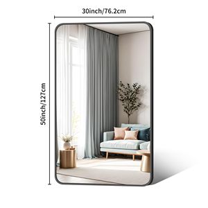 Miroir de salle de bain mural auto-adhésif sans poinçonnage Option adaptée au lavabo et au maquillage - Product Image 6