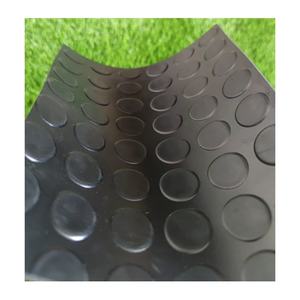 Rollo de hoja de suelo con agarre de goma de moneda redonda de goma de tráfico pesado - Product Image 2