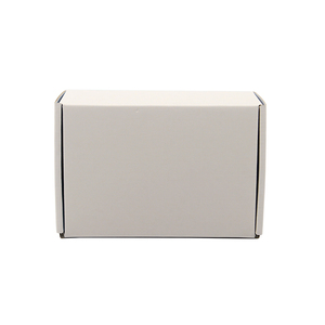 Emballage de boîte en carton ondulé blanc avec impression personnalisée d'huile essentielle lotion de soin de la peau pour hommes boîte postale d'expédition avec insertion de papier - Product Image 5