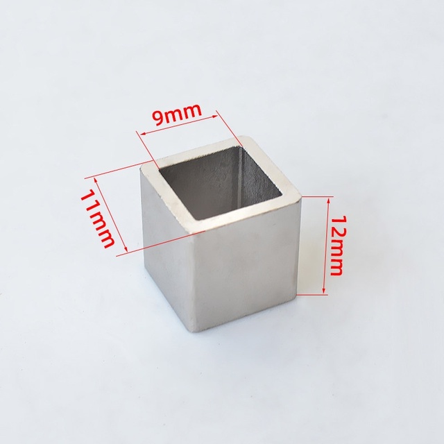 Square Carbon Steel Adapter Sleeve/Head Ball Valve Connecting Shaft Square Actuator Sleeve